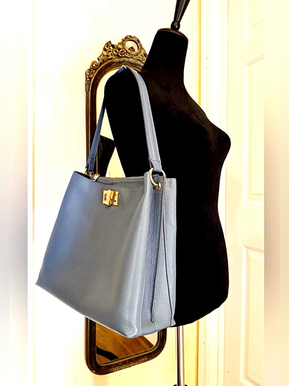 Apatchy London Pebble Leather Bag